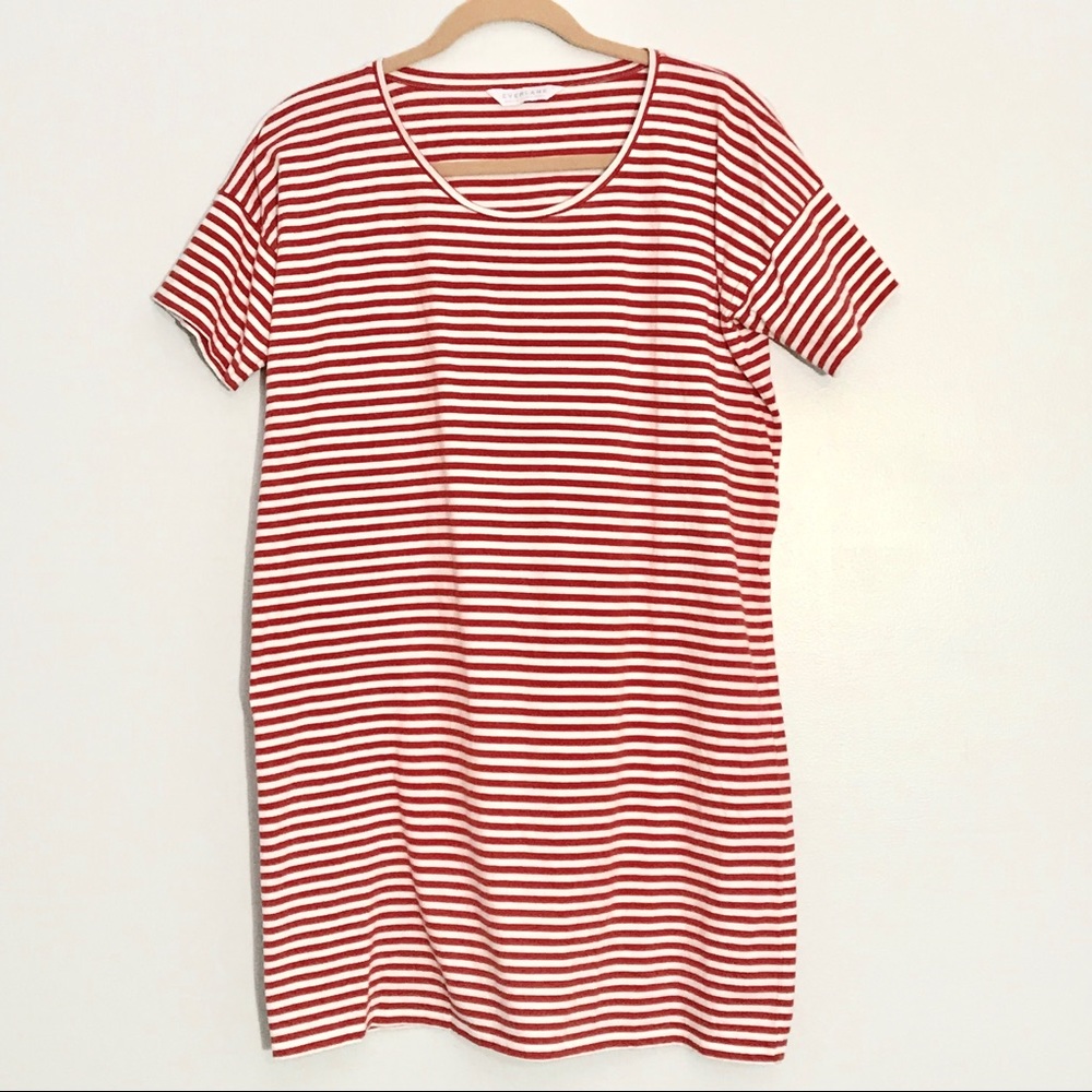 EVERLANE Cotton Striped Tee Dress ♥️
